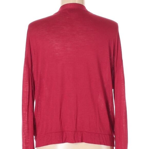 Urban Outfitters Sparkle & Fade Red Button Up Cardigan - Picture 2 of 8